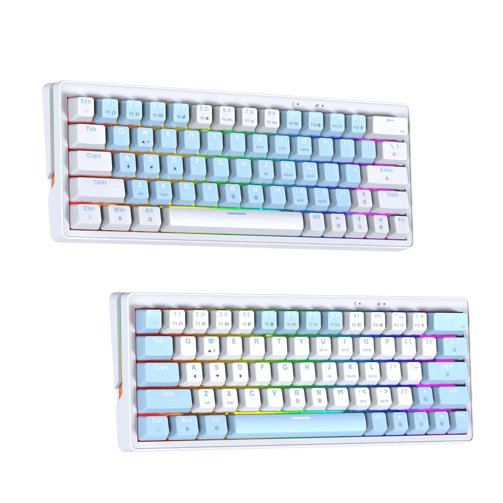 ATOM X63 MK611 keyboard Mechanical Gaming Hotswap 3 Pin